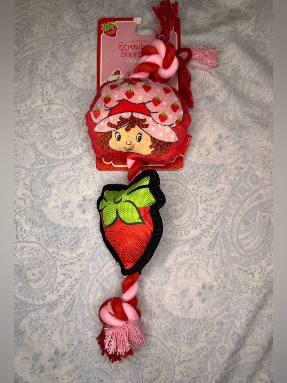 Strawberry Shortcake Dog Pet Rope Toy